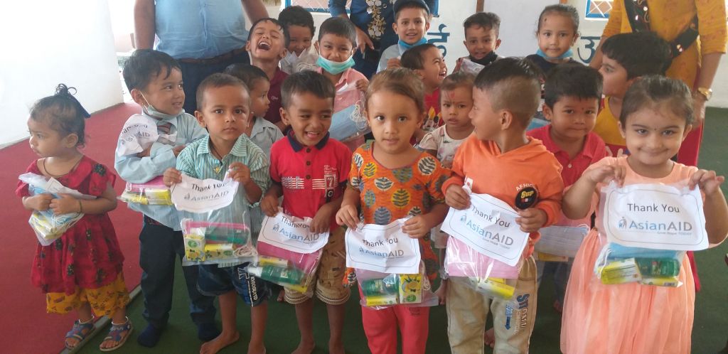 COSAN COVID Response Hygiene Kits Dibya Gyan Nursery July Sept 2021 4