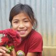 Girl with flower