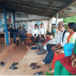 Discussion with women and men in the community about menstruation and chhaupadi practices