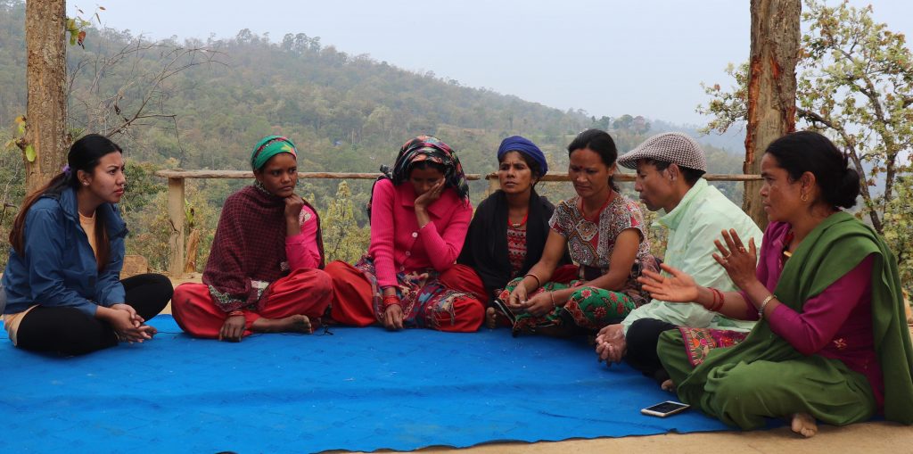 Women in Nepal discuss their menstrual isolation experiences