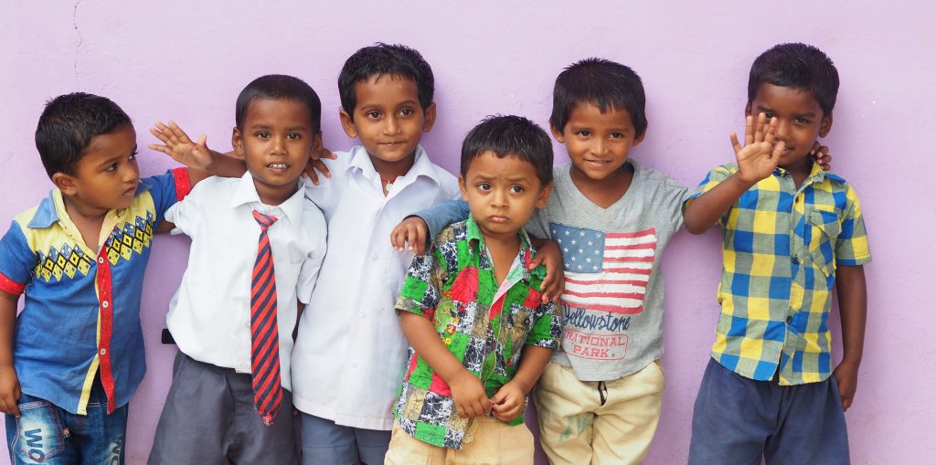 SDA School children in South India