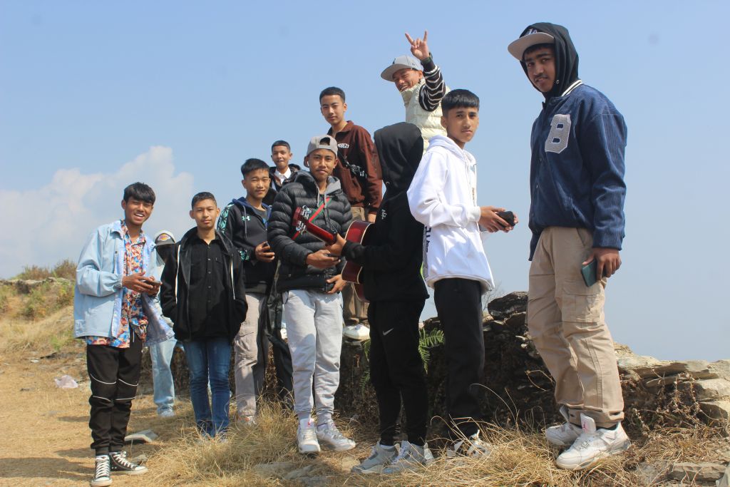 Our Adventist School Children in Nepal Had A Busy Month 2 3AN-trekking