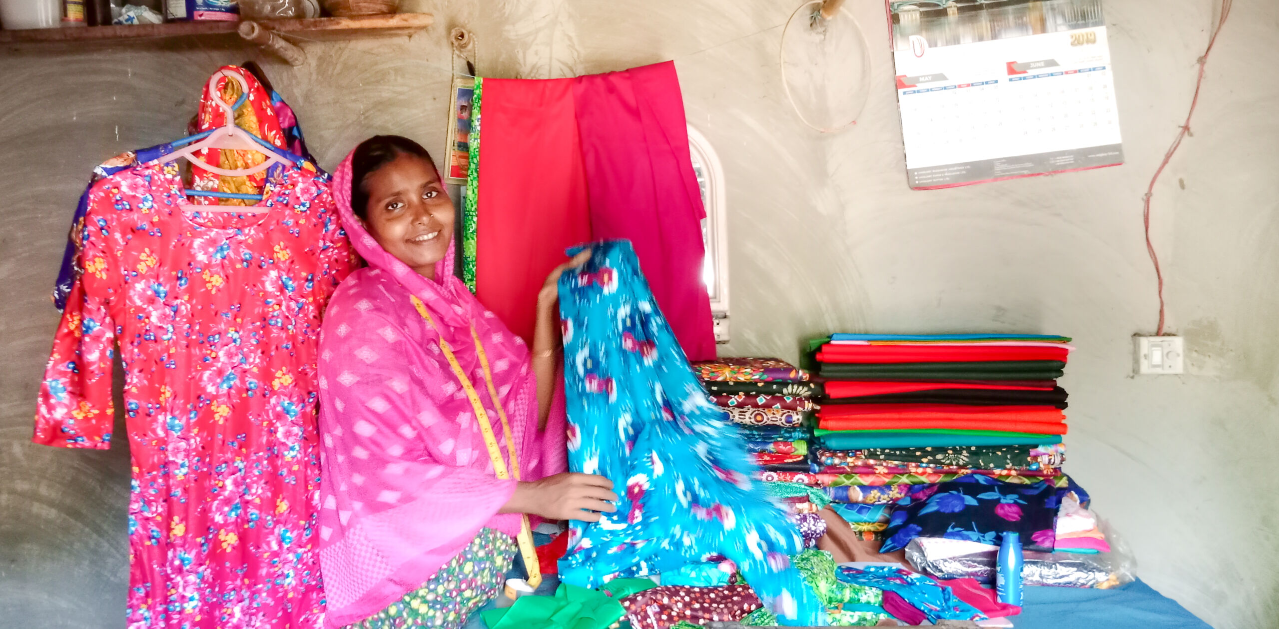 Joynab, small home business owner